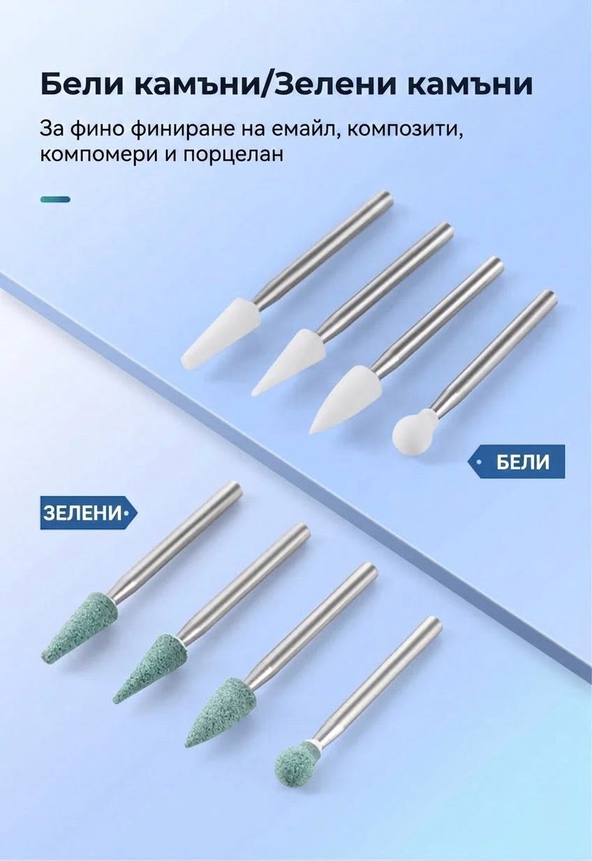 Λειαντικές πέτρες στίλβωσης FG – Coarse / Fine, 12 τεμάχια - Image 8
