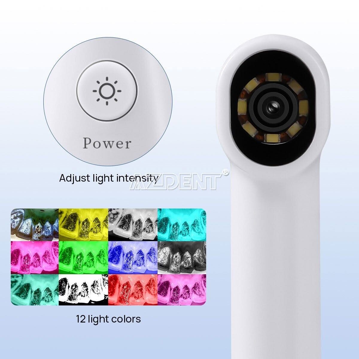 AZDENT – ενδοστοματική κάμερα WiFi με 8 LED, 2 MP - Image 4