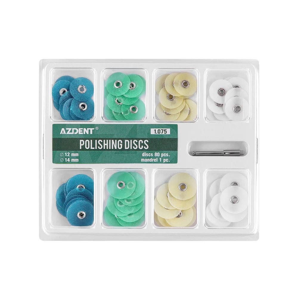 AZDENT Finishing and Polishing Discs – 80 Pieces