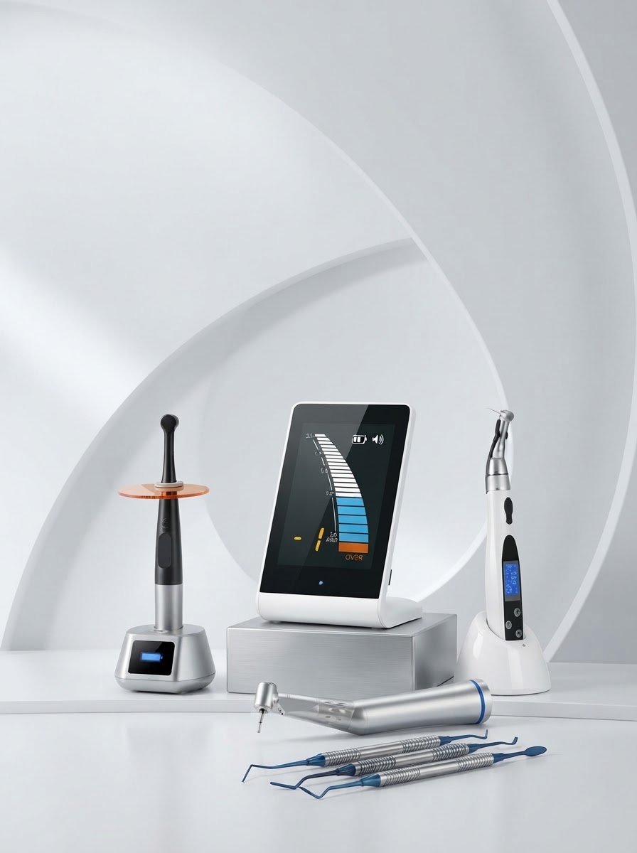 NPS DENT dental lights, apex locator, handpiece and endodontic instruments