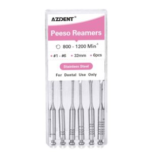 AZDENT Peeso διευρυντήρες 32 mm – #1–6, 6 τεμάχια